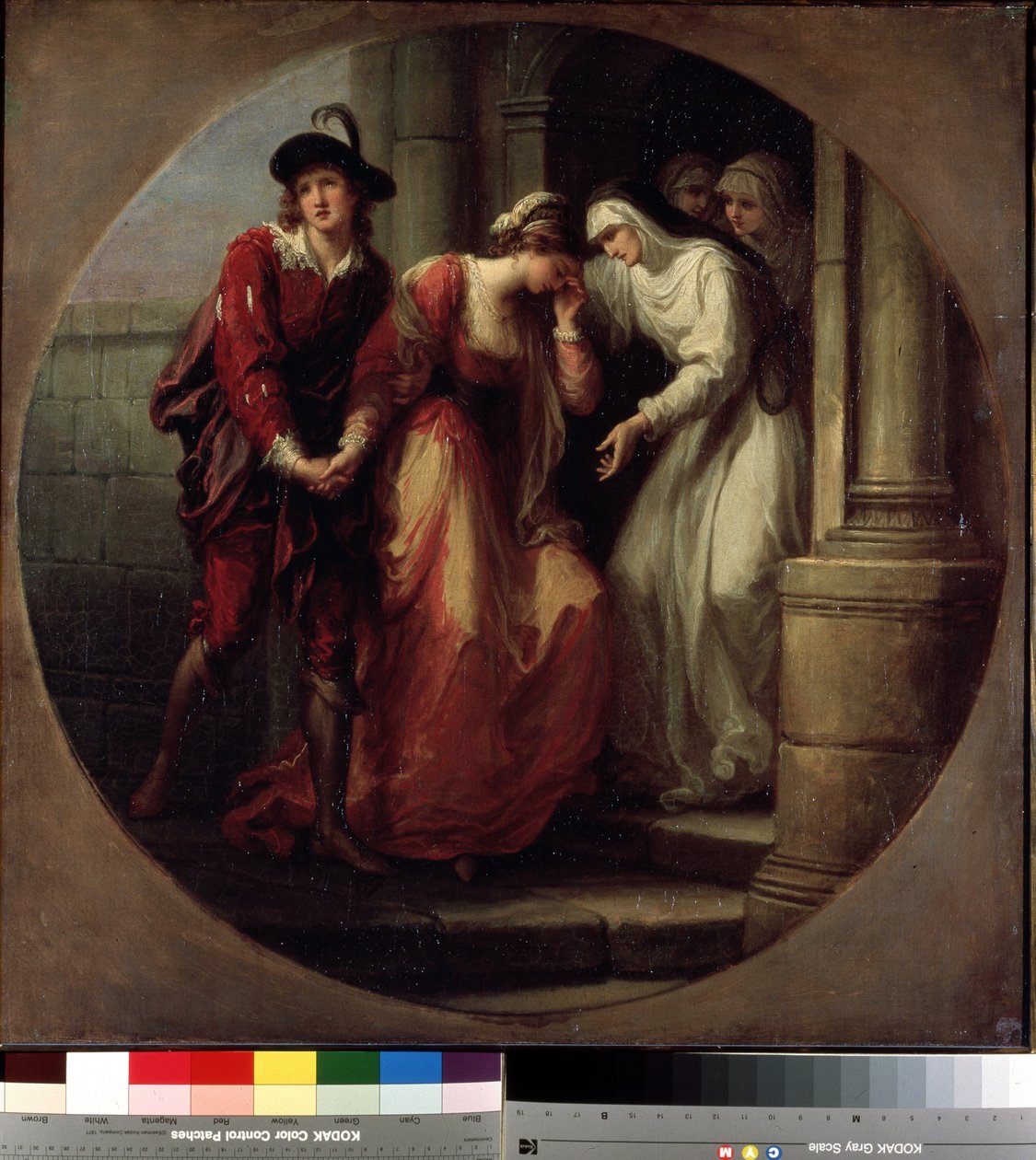 ""Abelards adskillelse (mester Pierre Abailard (eller Pierre Abailard af Angelica Kauffmann