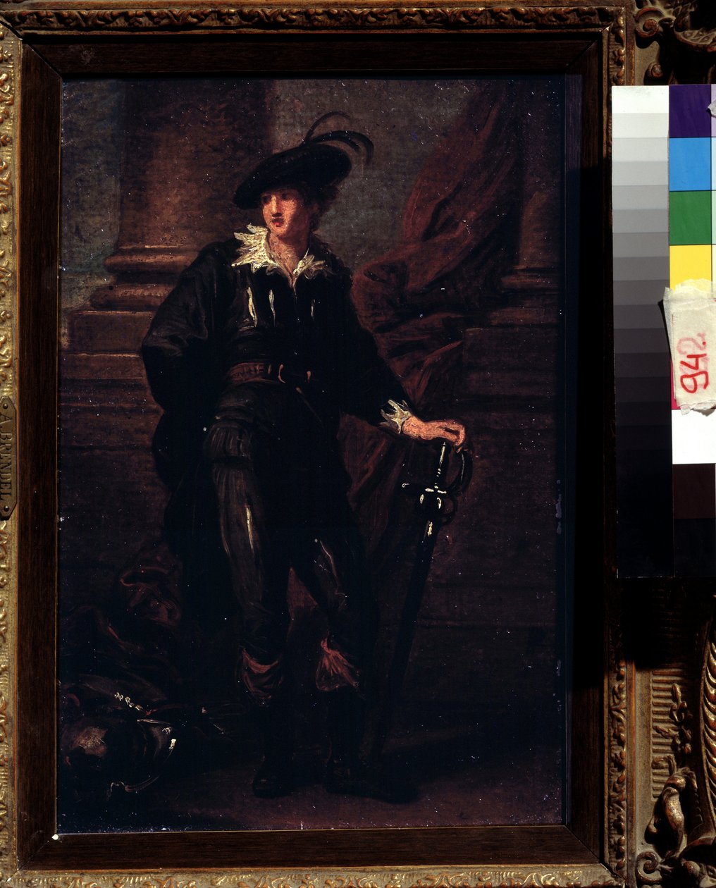 Portræt af John Baker-Holroyd (Baker Holroyd), jarl af Sheffield (1735-1821). Maleri af Angelika Kauffmann (Angelica Kauffmann af Angelica Kauffmann