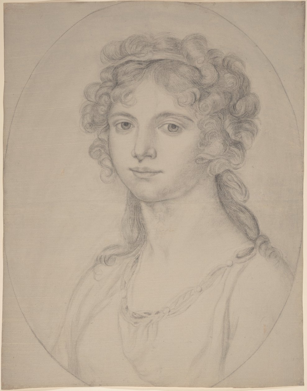 Portræt af Anna Jadwiga Zamoyska af Angelica Kauffmann