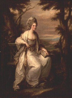 Portræt af Anne Loudon, Lady Henderson af Fordell af Angelica Kauffmann