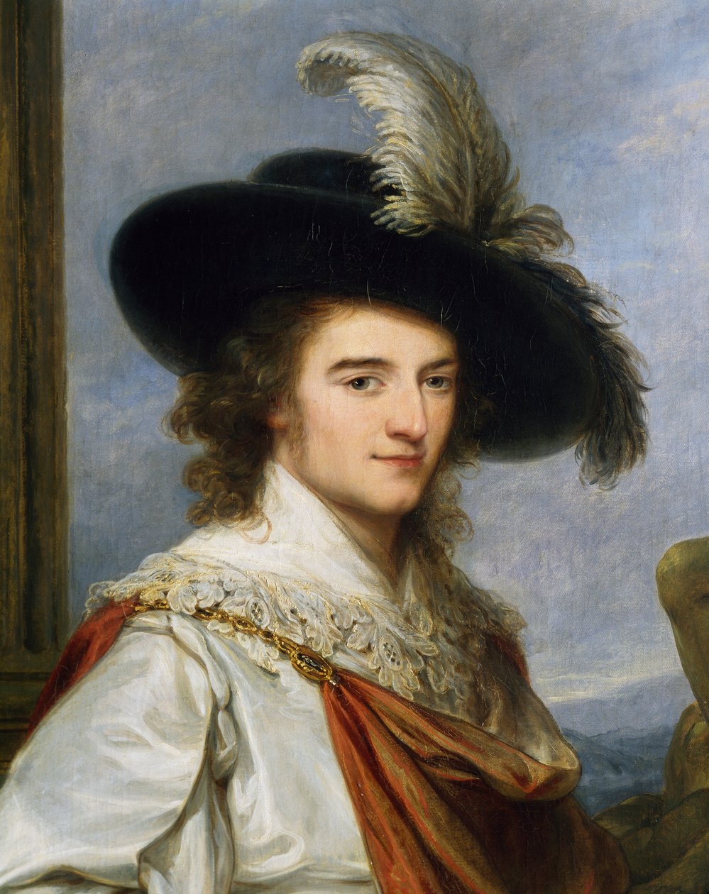 Portræt af Josef Johann Graf Fries af Angelica Kauffmann