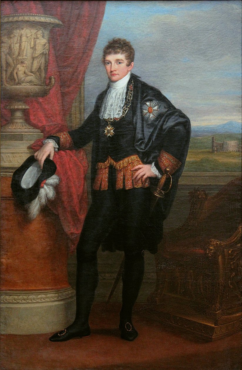 Portræt af Ludwig I af Bayern som kronprins (1786-1868) af Angelica Kauffmann