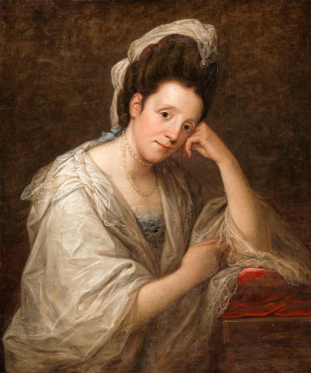 Portræt af fru Helen (Dorothea Daniel) (d. 1806) af Angelica Kauffmann