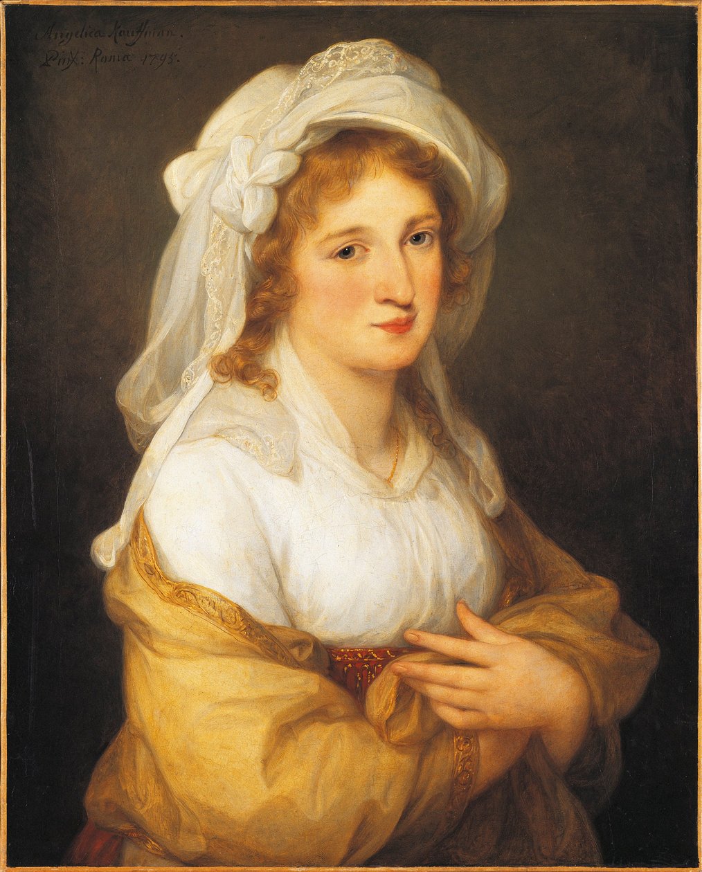 Portræt af prinsesse Maria Josepha Hermenegild Esterhazy af Angelica Kauffmann