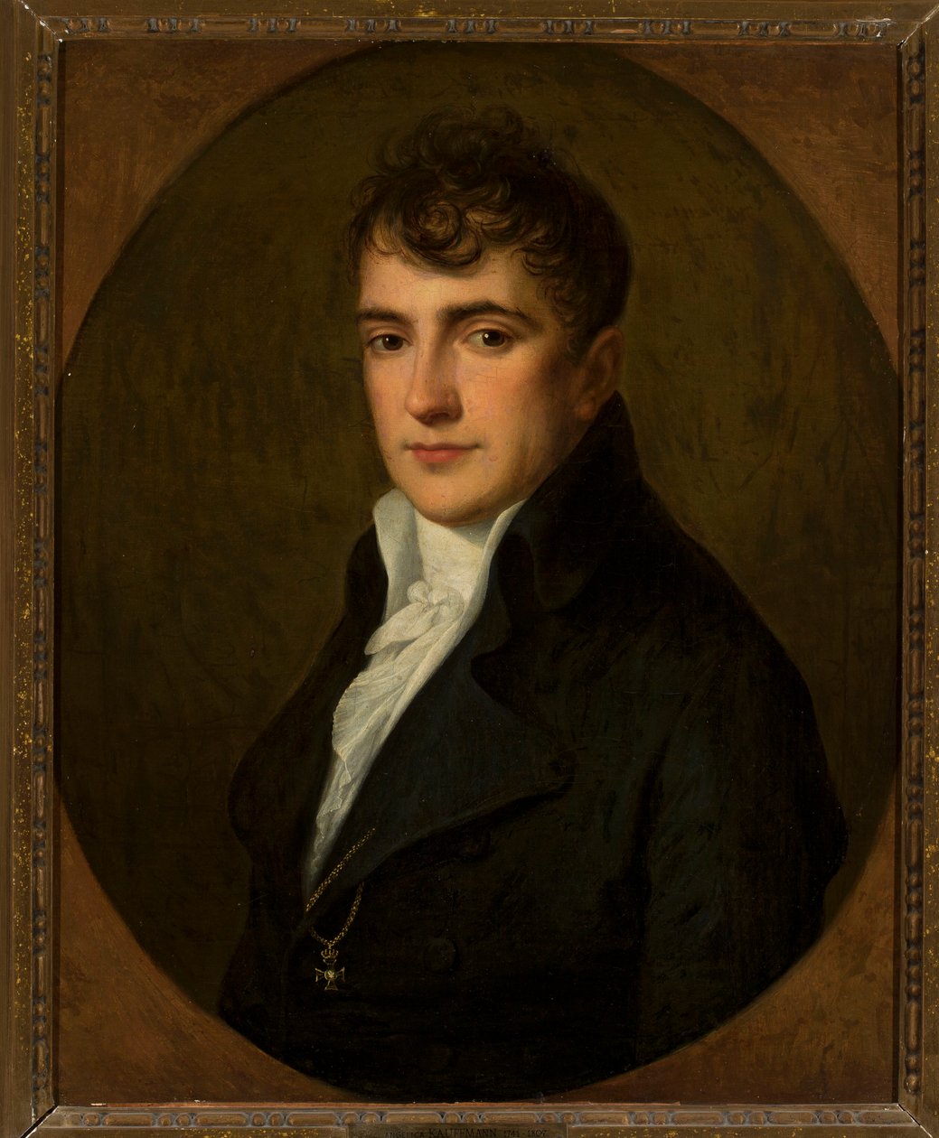 Portræt af Wojciech Męciński af Angelica Kauffmann