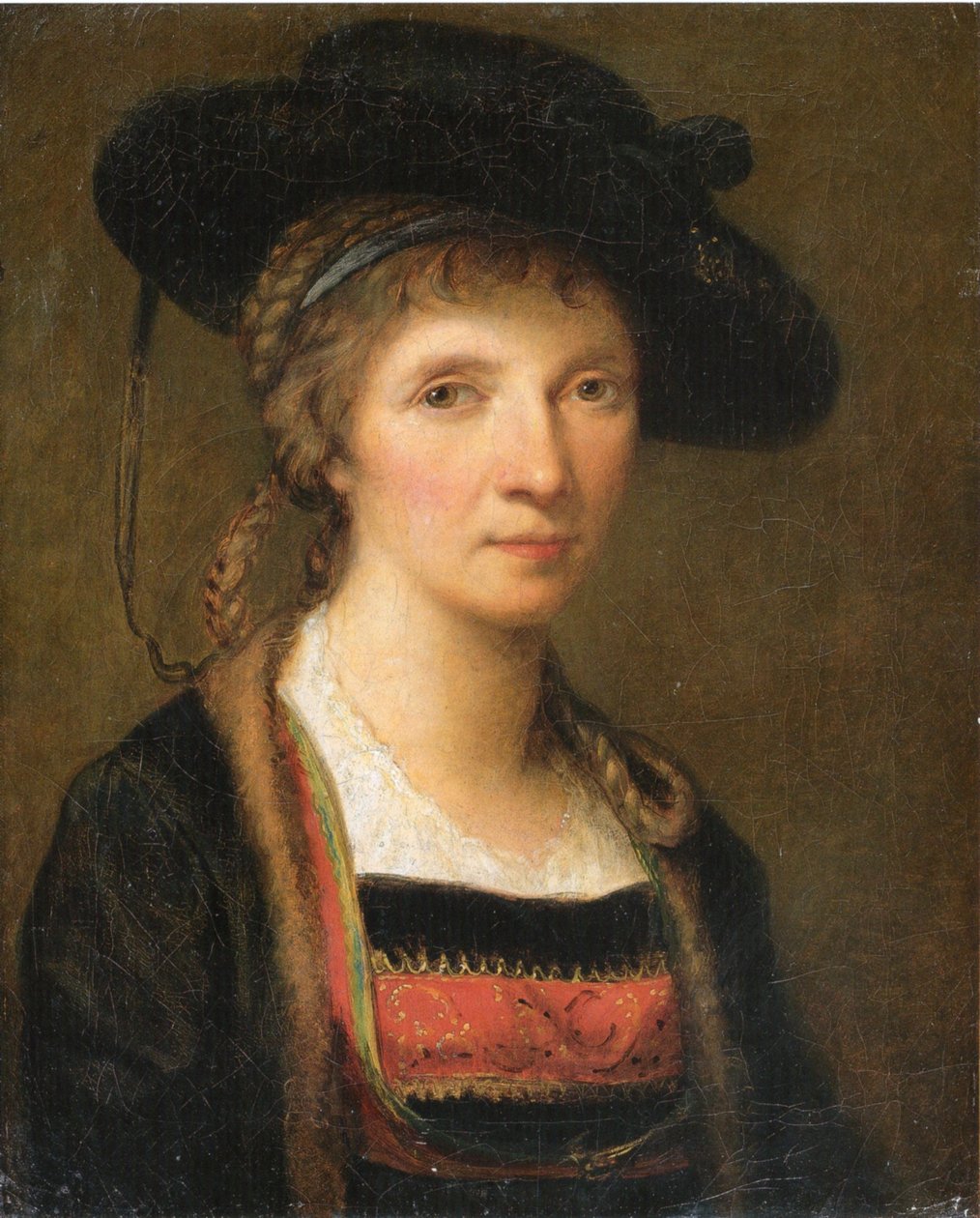 Selvportræt af Angelica Kauffmann