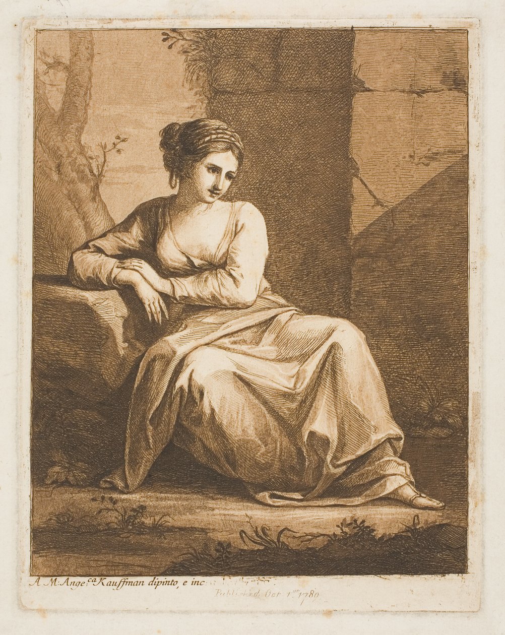 Musen af Angelica Kauffmann