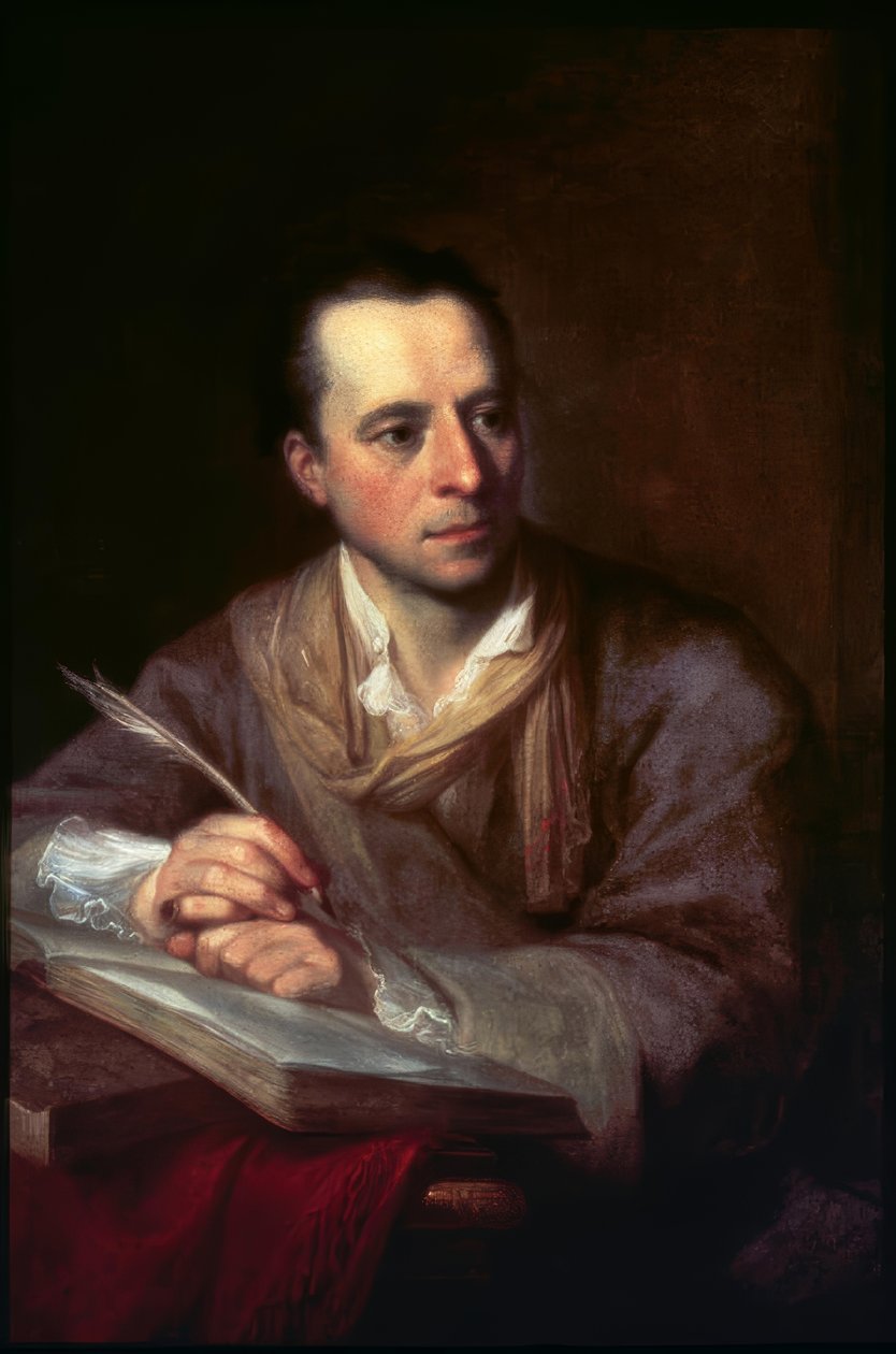 Johann Joachim Winckelmann af Angelika Kauffmann