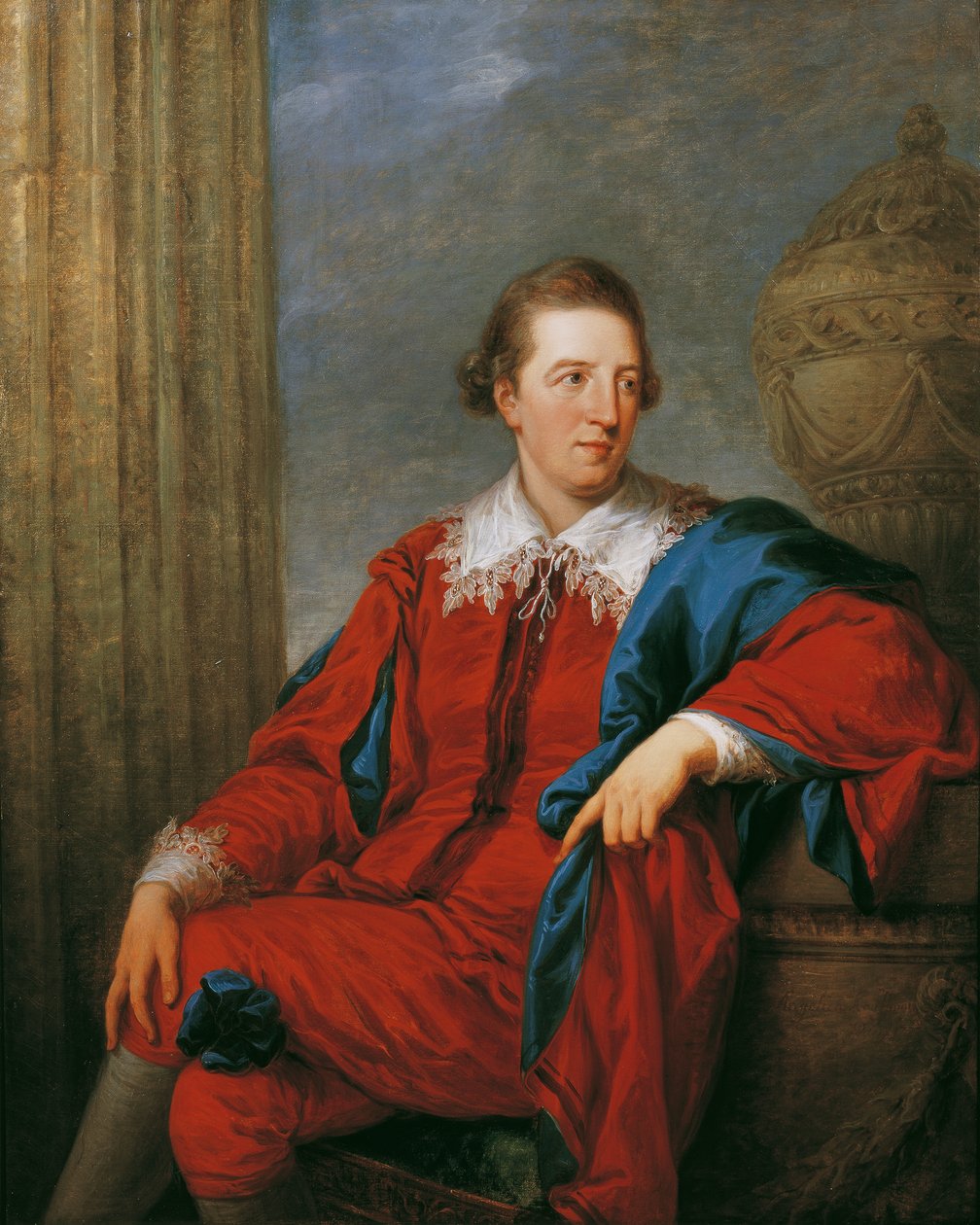 John Simpson, far til Maria Susanna Lady Ravensworth af Angelica Kauffmann