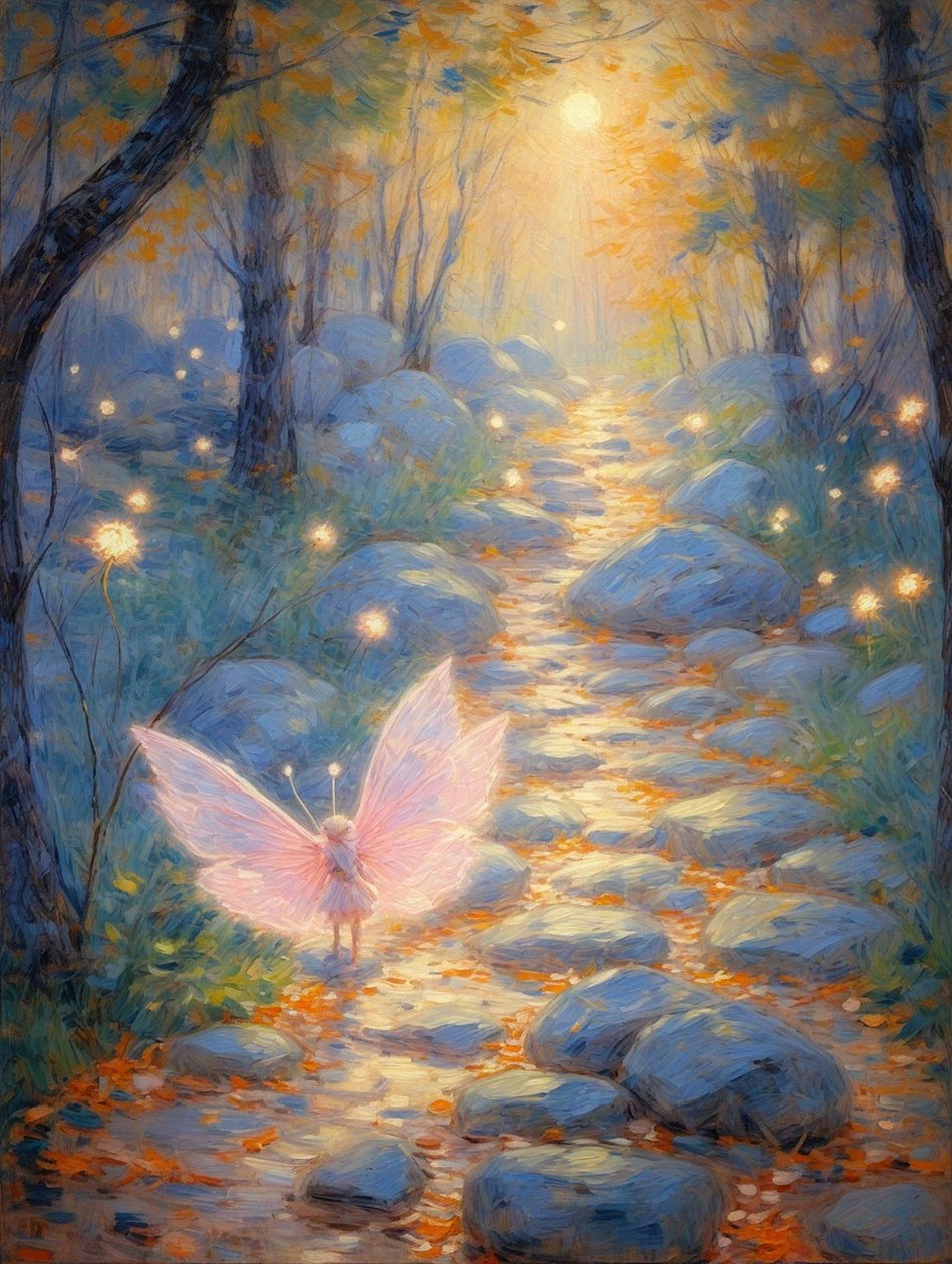 Blomster 77, ca. 2023 (olie på lærred) af Angelita Hawke
