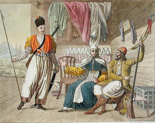 Grebenski Cossacks, illustration fra 