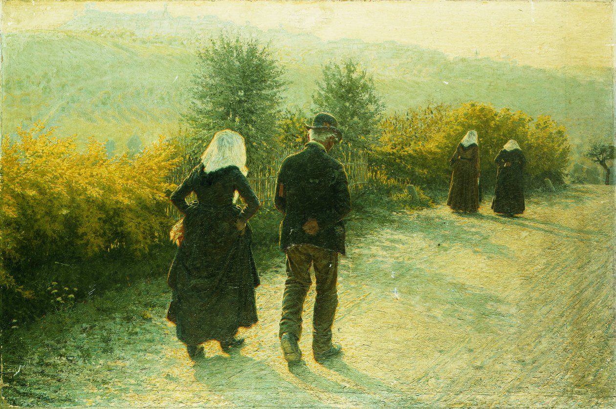 Søndag søndag 1890 af Angelo Morbelli