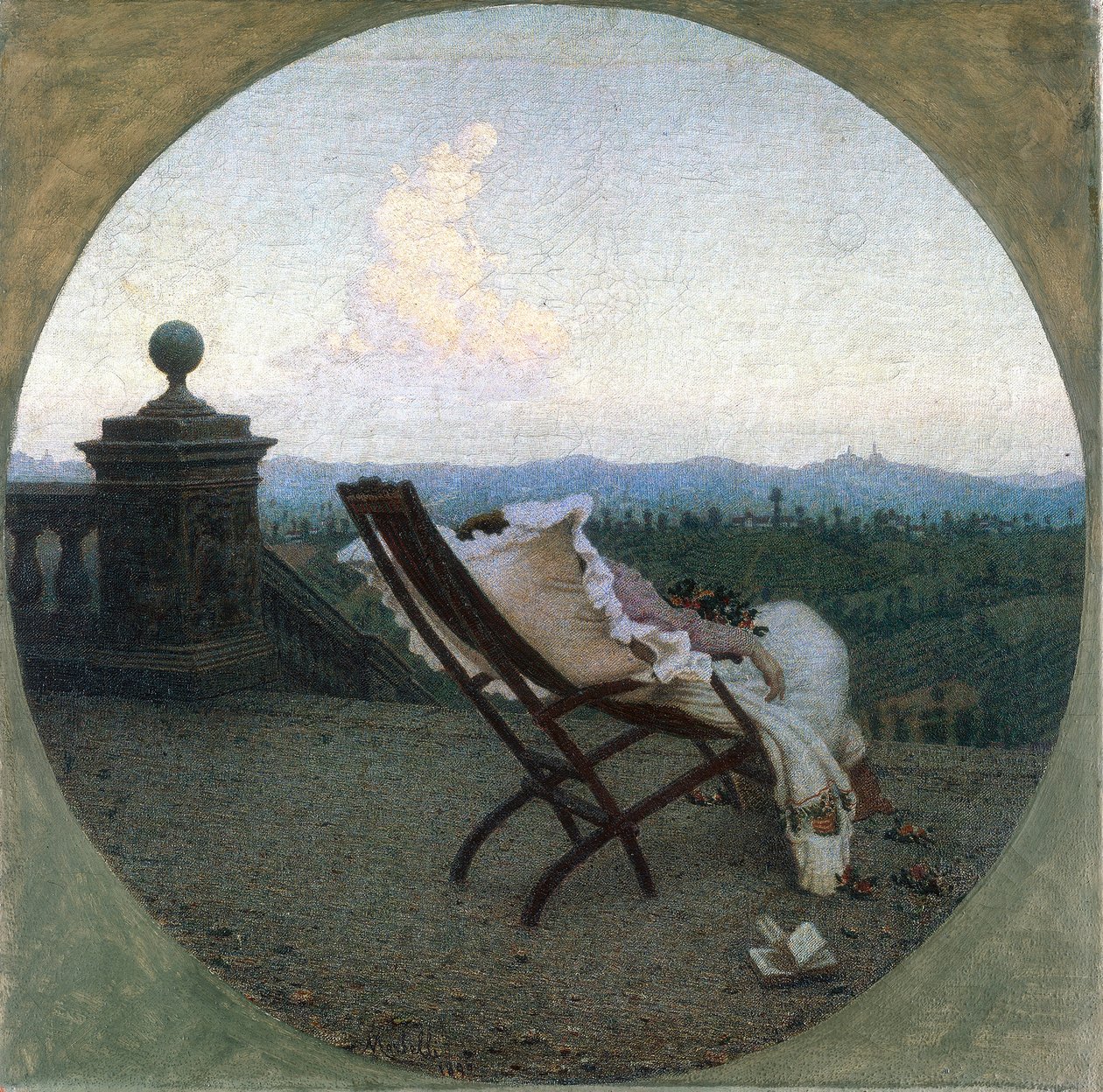 Savanza, 1892-1895. af Angelo Morbelli