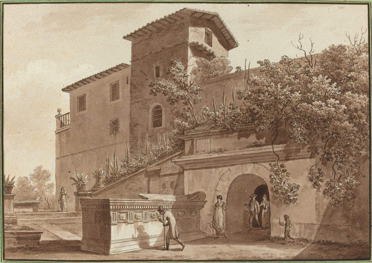 Scipios grav af Angelo Uggeri