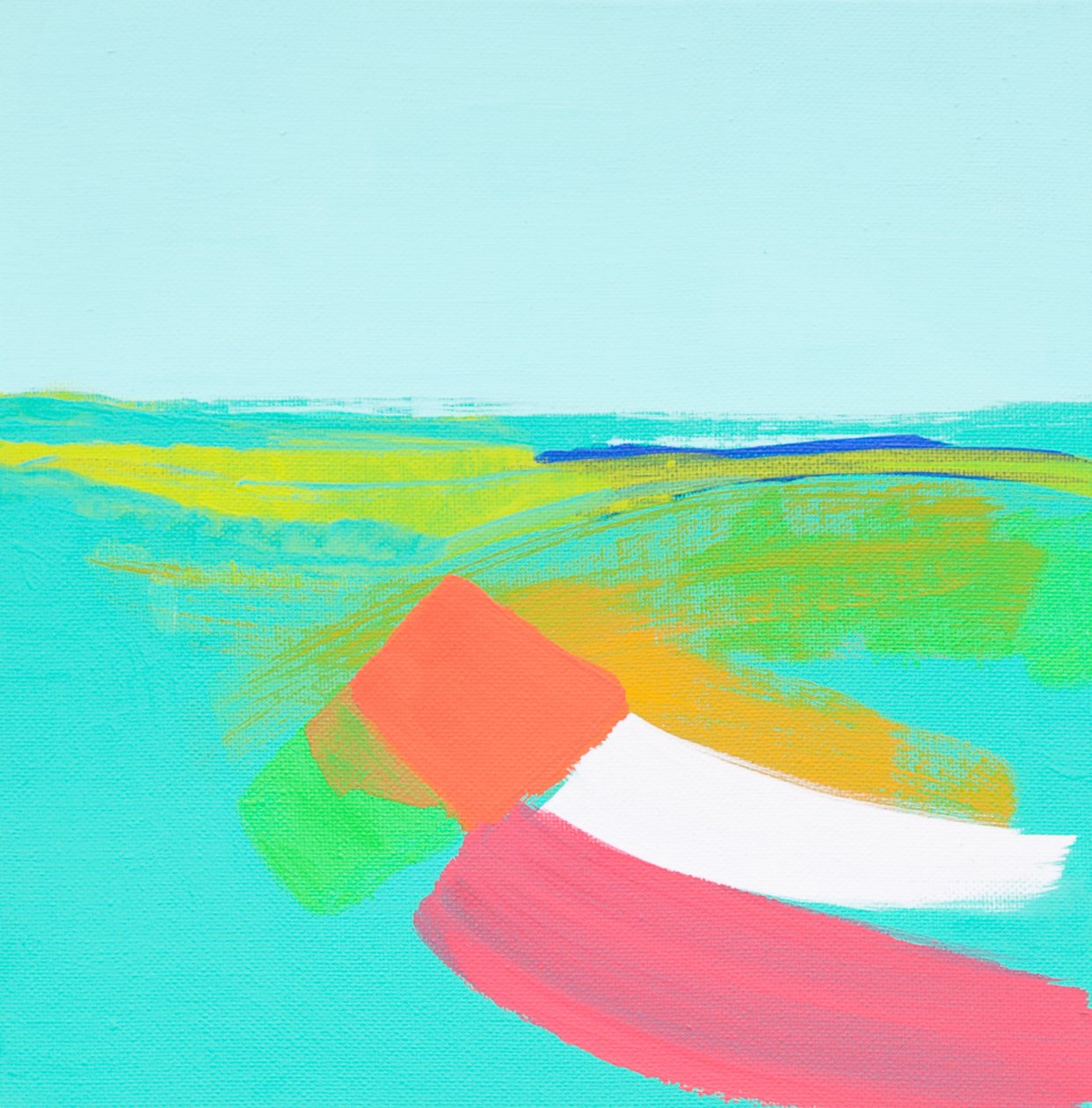 Mist over Landscape II, 2014 af Angie Kenber