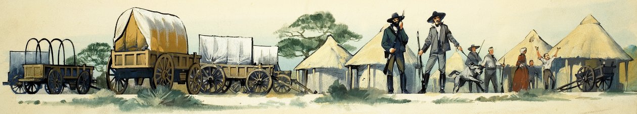 Pionerer i Mashonaland, Afrika af Angus McBride