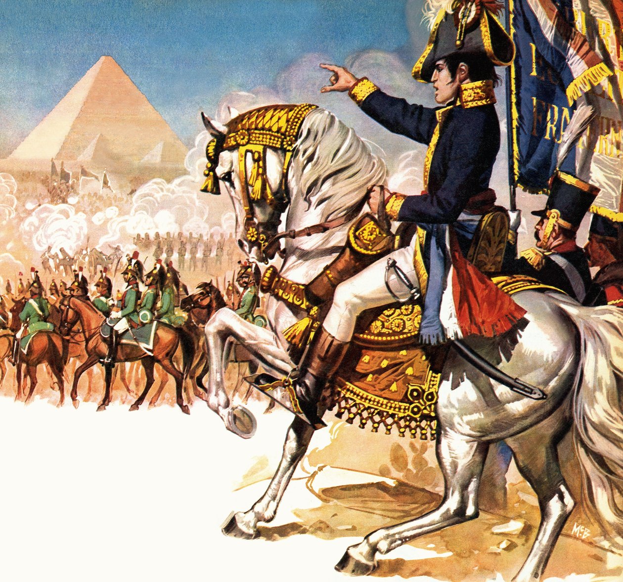 Slaget ved Pyramis af Angus McBride