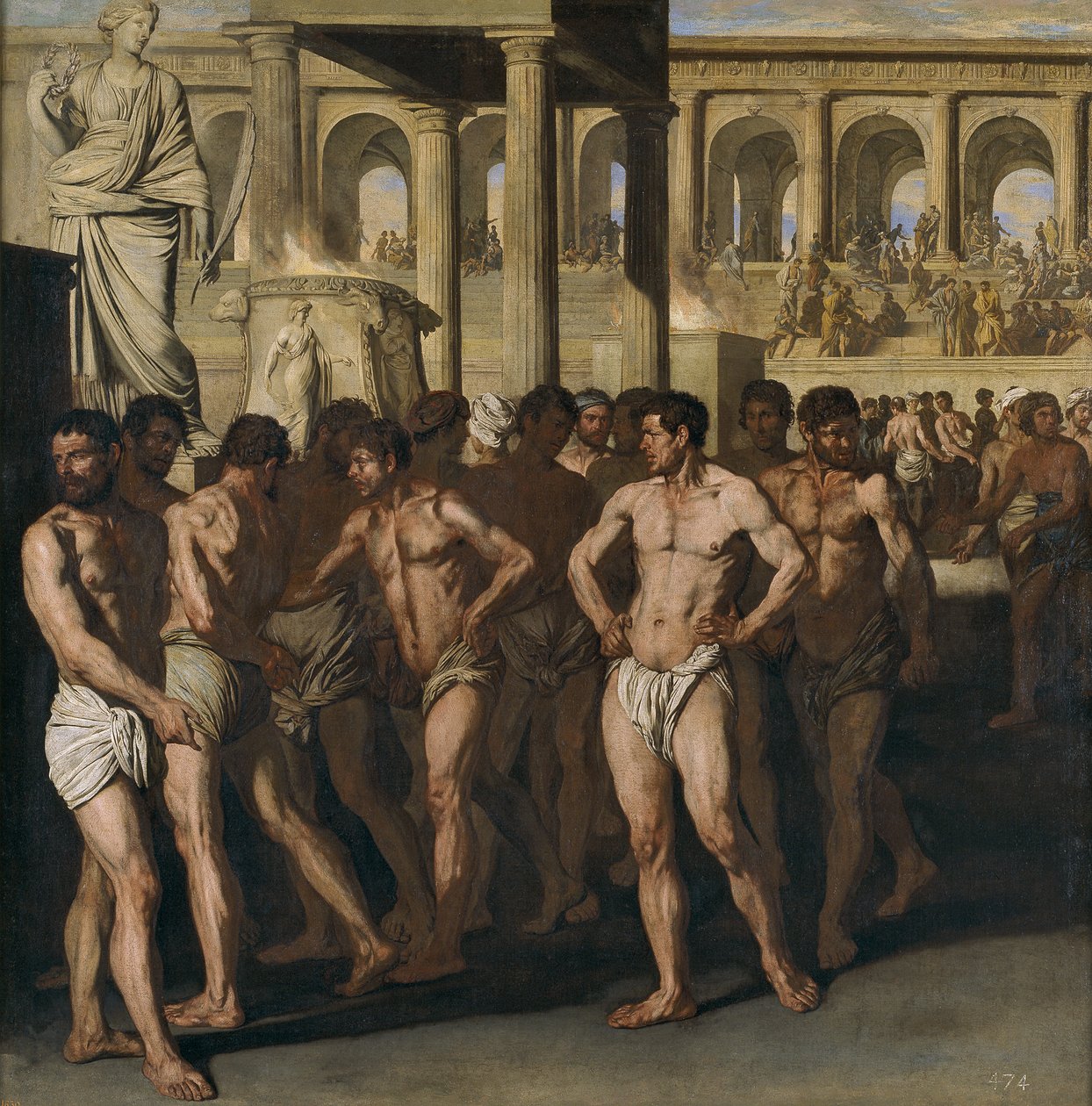 Gladiatorer af Aniello Falcone