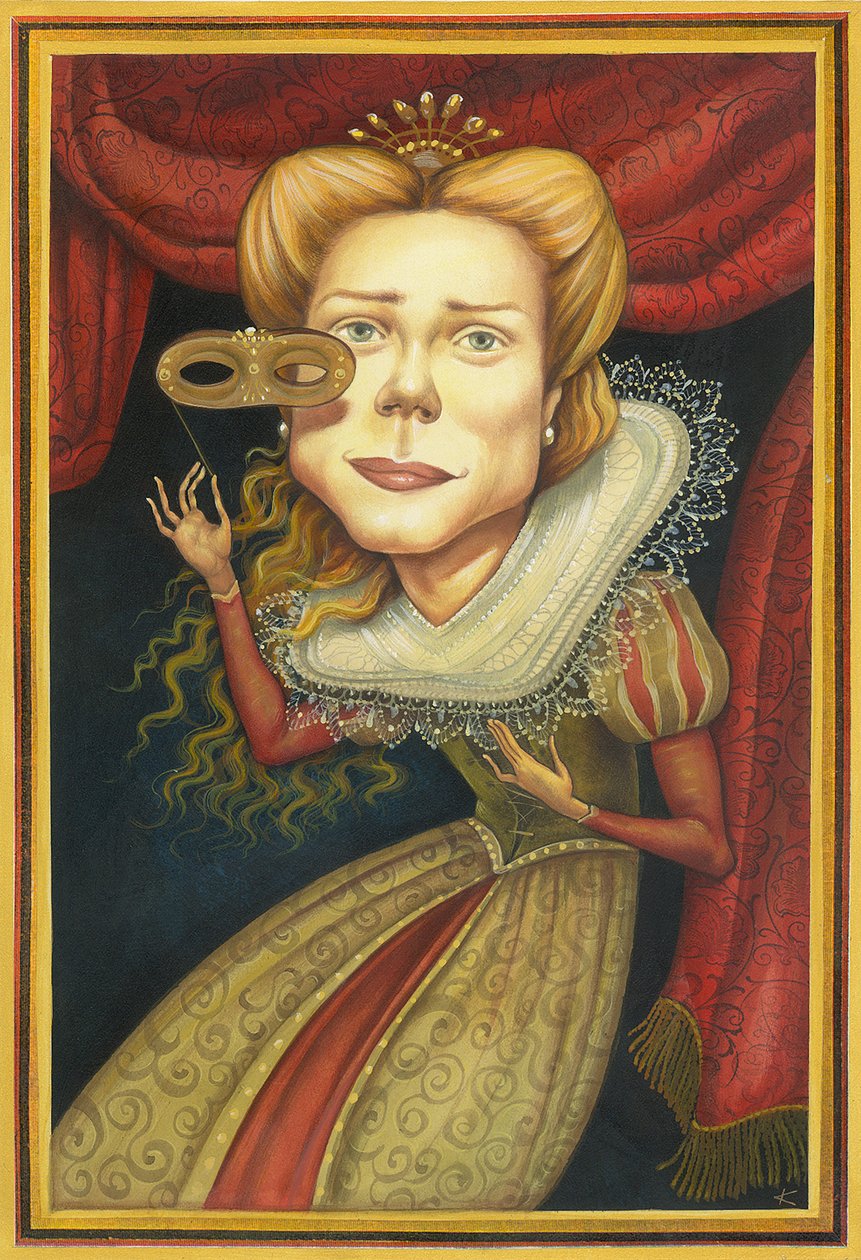 Gwynneth Paltrow af Anita Kunz