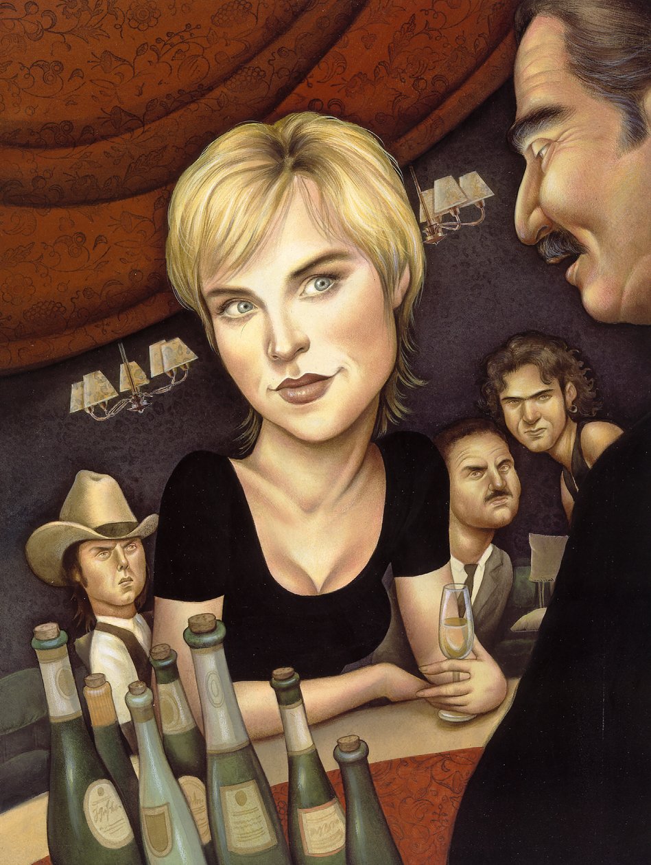 Sharon Stone af Anita Kunz