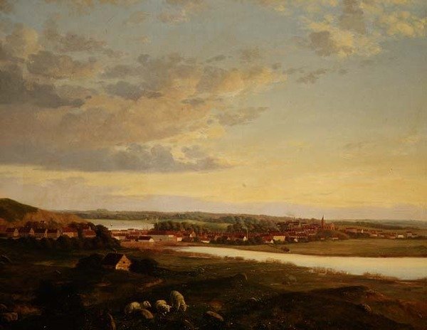 Silkeborg in Jutland af Anker Niels Lund