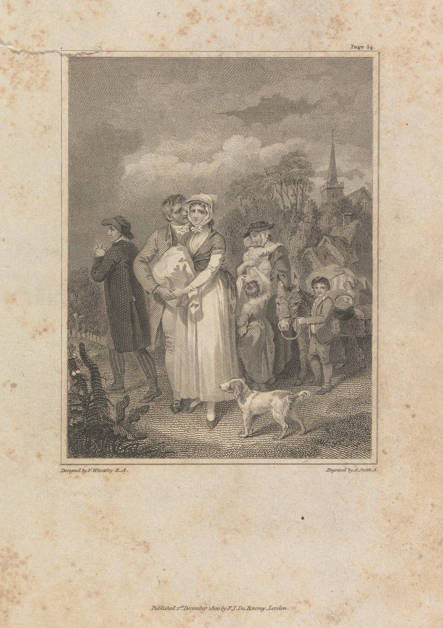 Goldsmiths "øde landsby" af Anker Smith