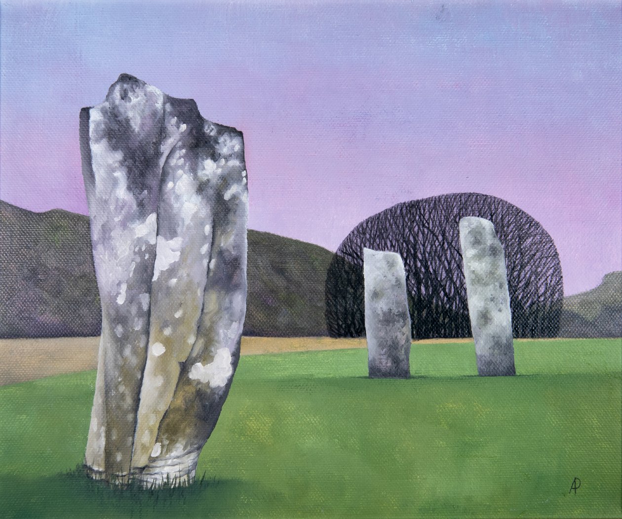 Kilmartin Stones 1, 2018 af Anna Phillips