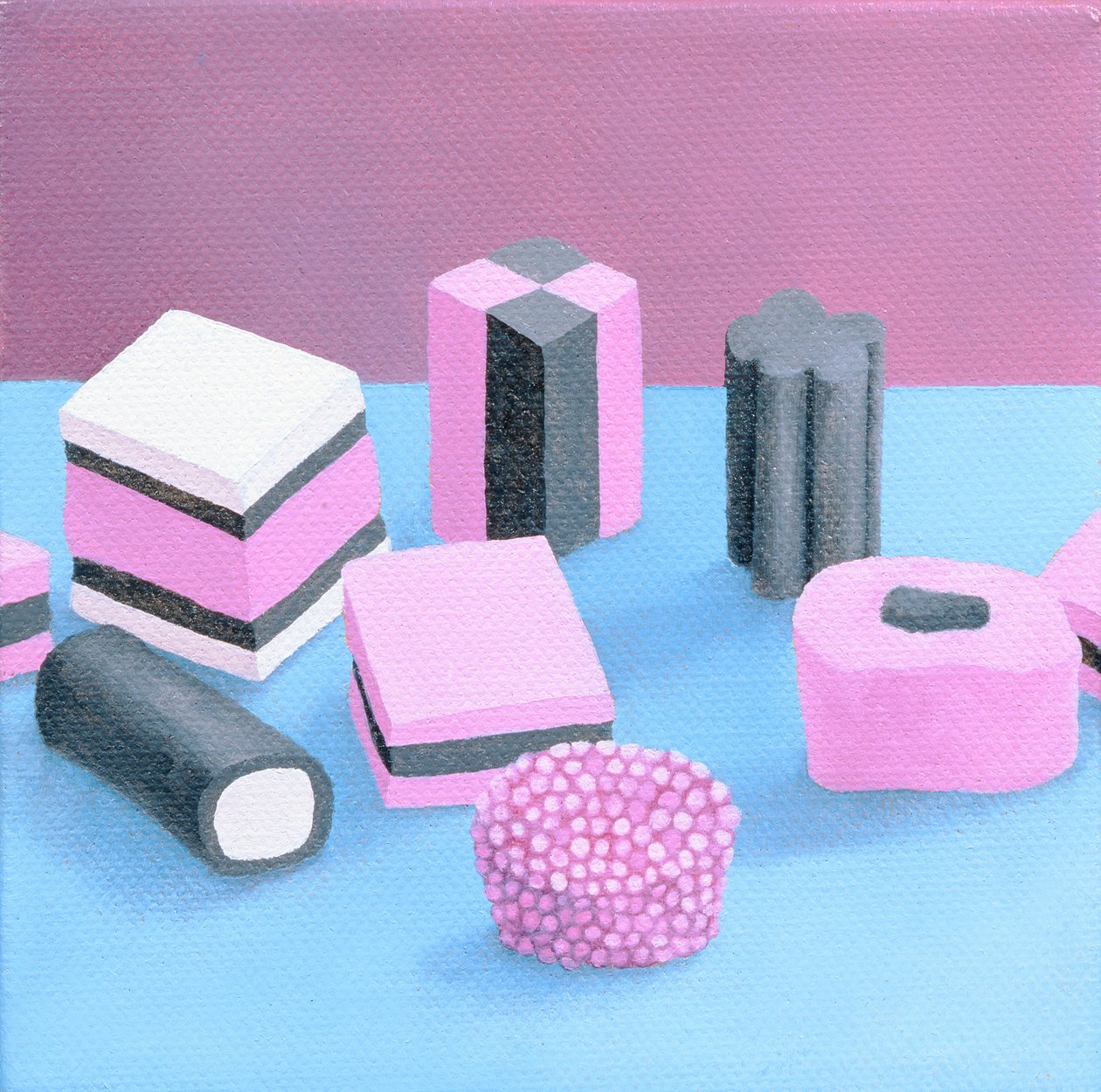 Pink Allsorts, 2003 af Anna Phillips