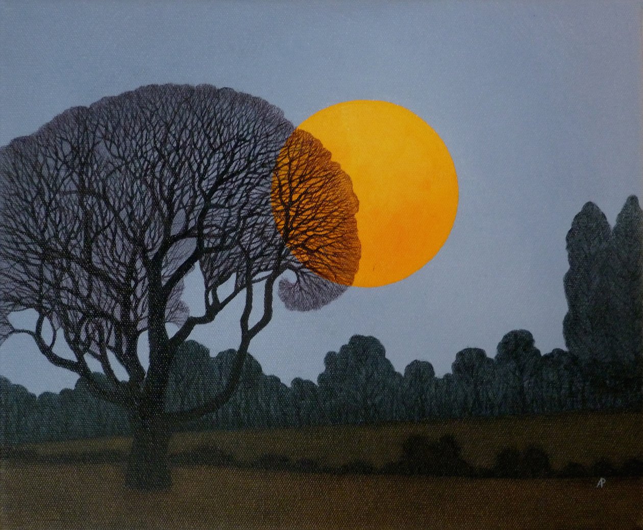 Rising Moon, 2014 af Anna Phillips