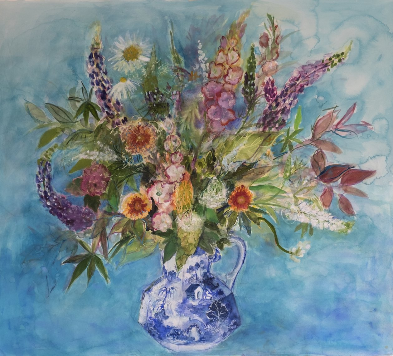 Blomster fra en Edinburgh-have af Ann Oram