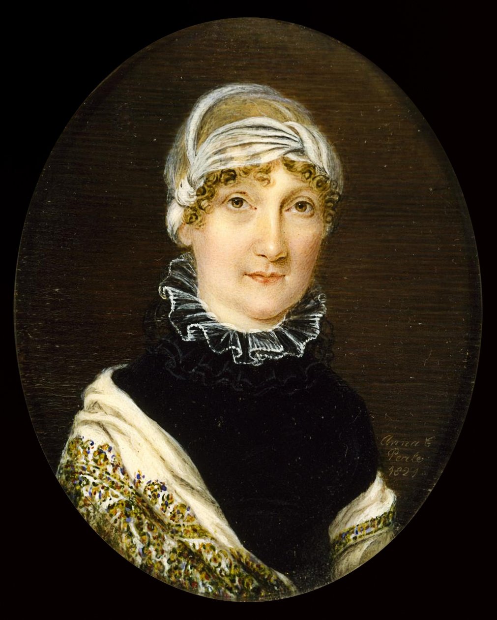 Portræt af fru Jonathan Bates af Anna Claypoole Peale
