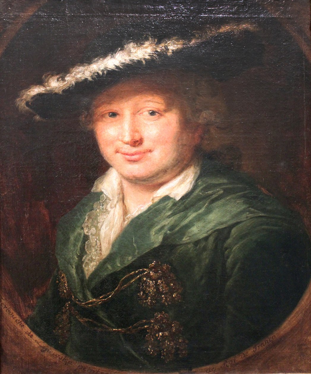 Portræt af kroværten Ernst Friedrich Therbusch, kunstnerens mand af Anna Dorothea Therbusch