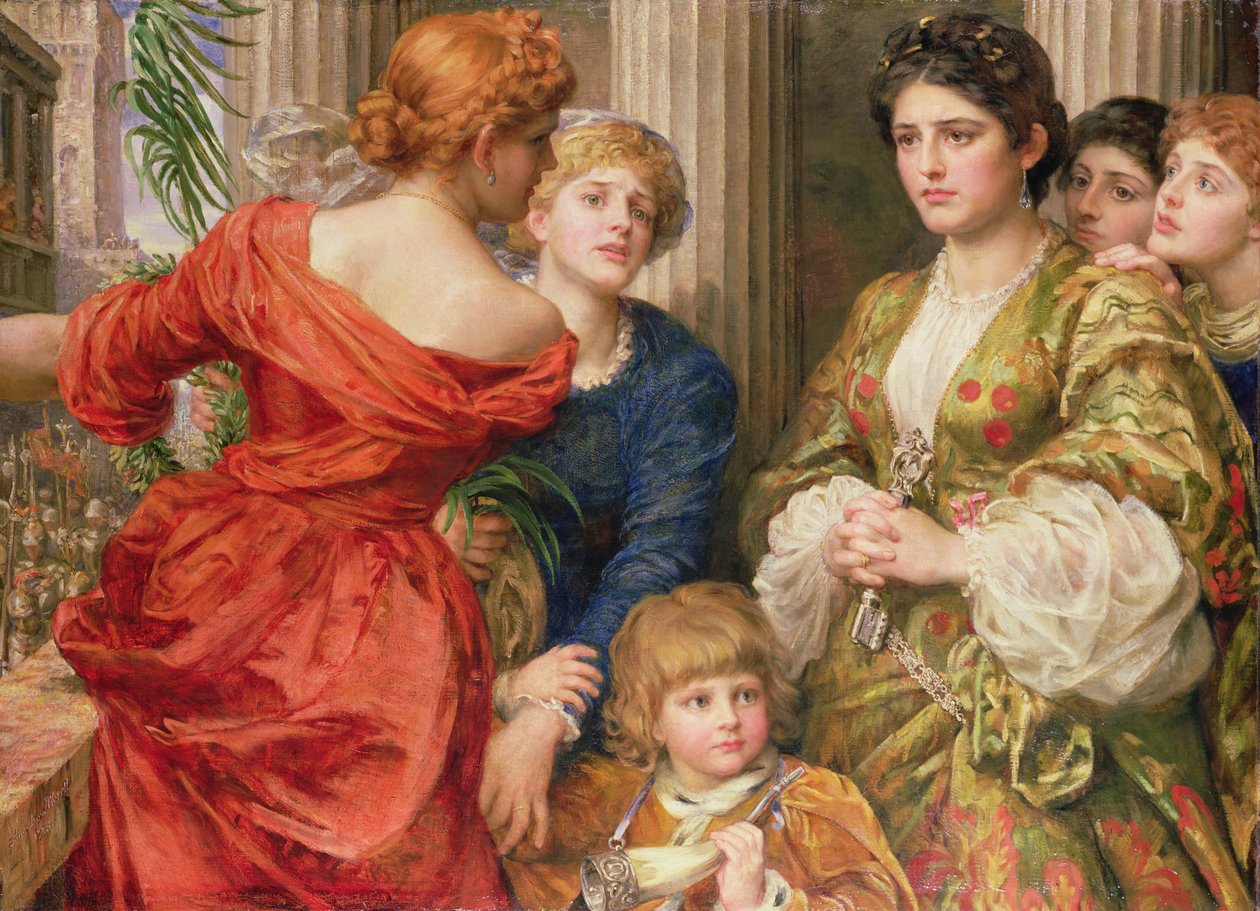 Krig, 1883 af Anna Lea Merritt