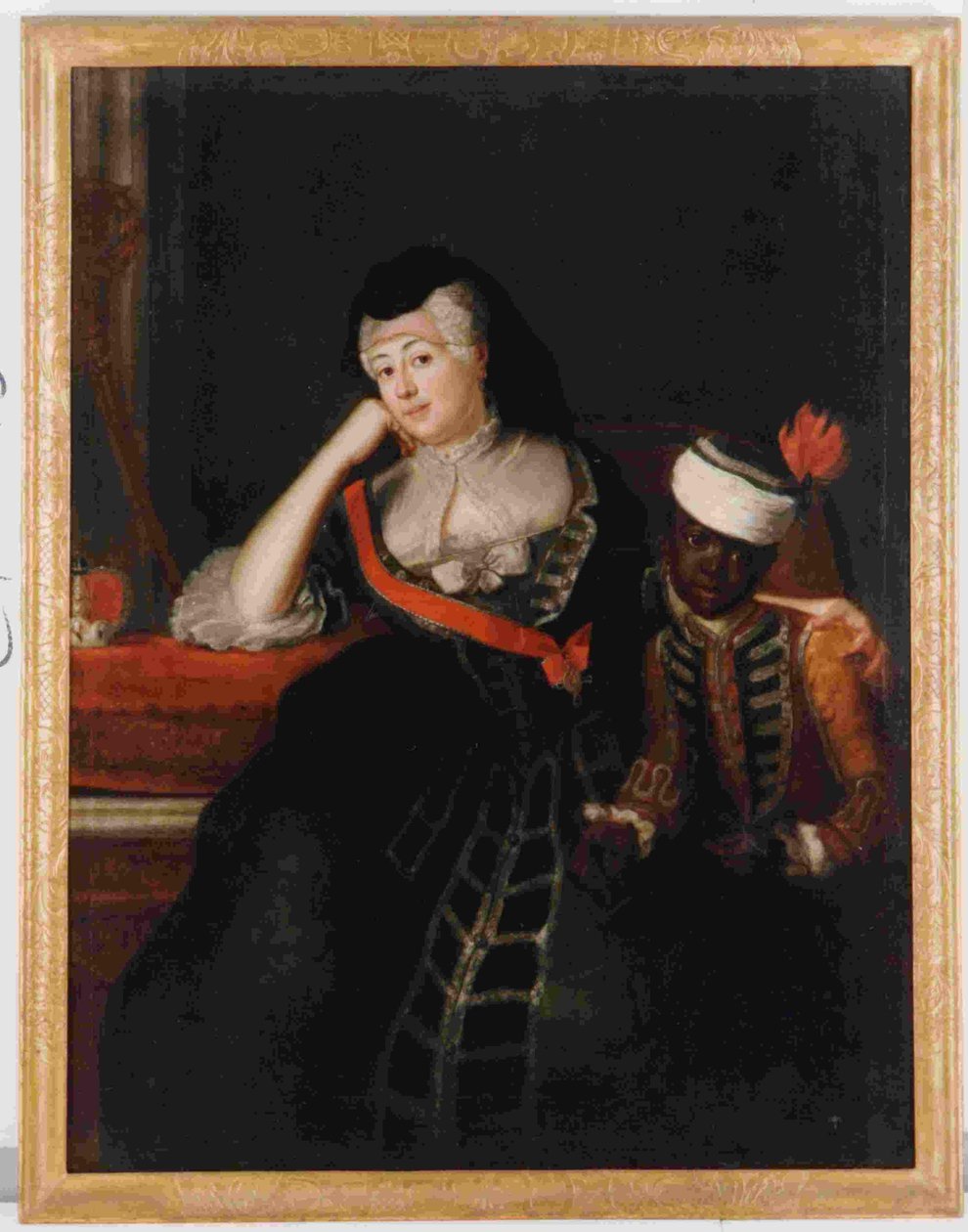 Portræt af Johanna Charlotte af Anhalt-Dessau (1682-1750) af Anna Rosina de Gasc