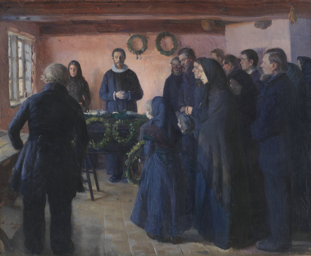 En begravelse af Anna Ancher