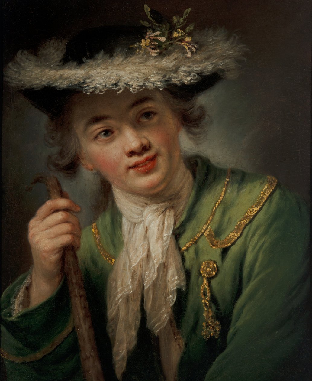Nuoren naisen muotokuva af Anna Dorothea (1721 82) Lisiewska