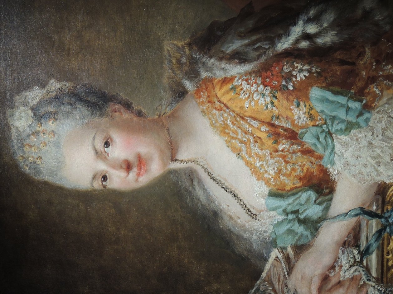Louise-Honorine Crozat du Châtel, hertuginde af Choiseul (Therbush) af Anna Dorothea Therbusch