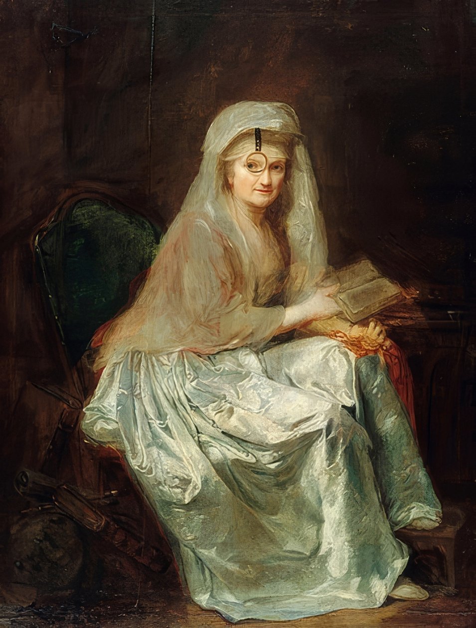 Selvportræt. 1776-77 af Anna Dorothea Therbusch