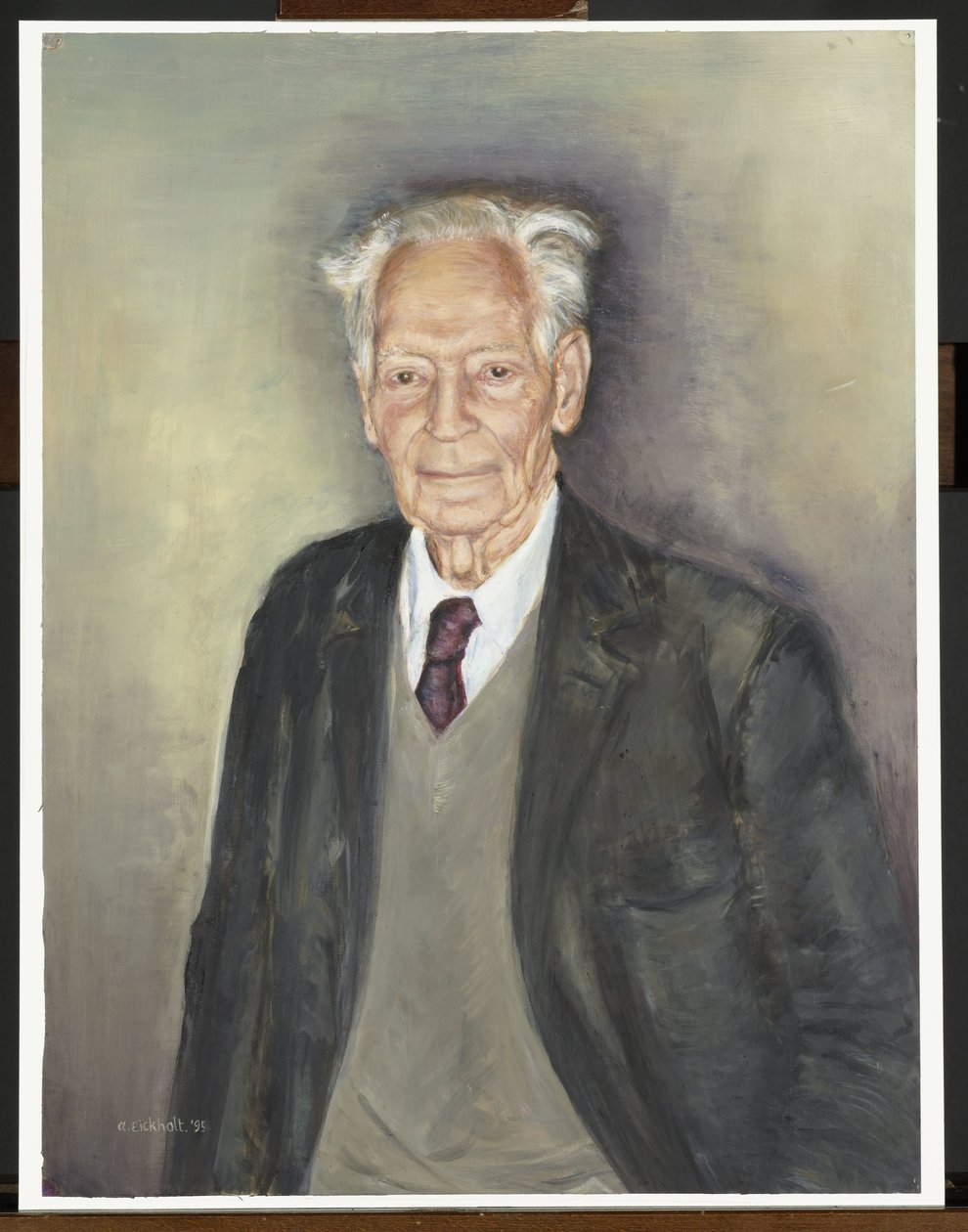 Portræt af prof. dr. dr. P. Formijne af Anna Eickholt