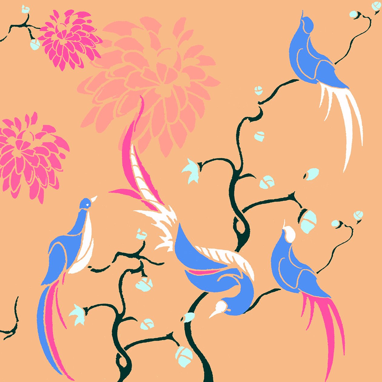Blossom Fugle af Anna Platts