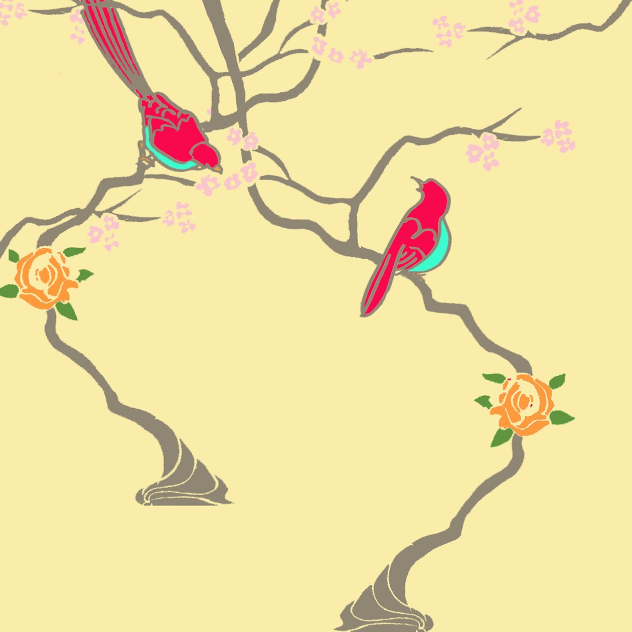 Blossom Fugle af Anna Platts