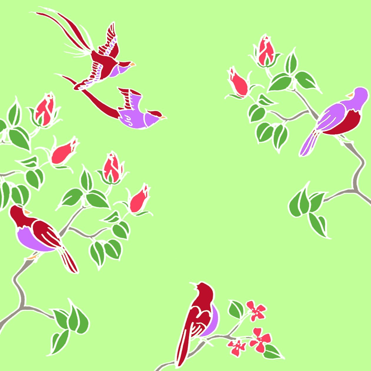 Blossom Fugle af Anna Platts