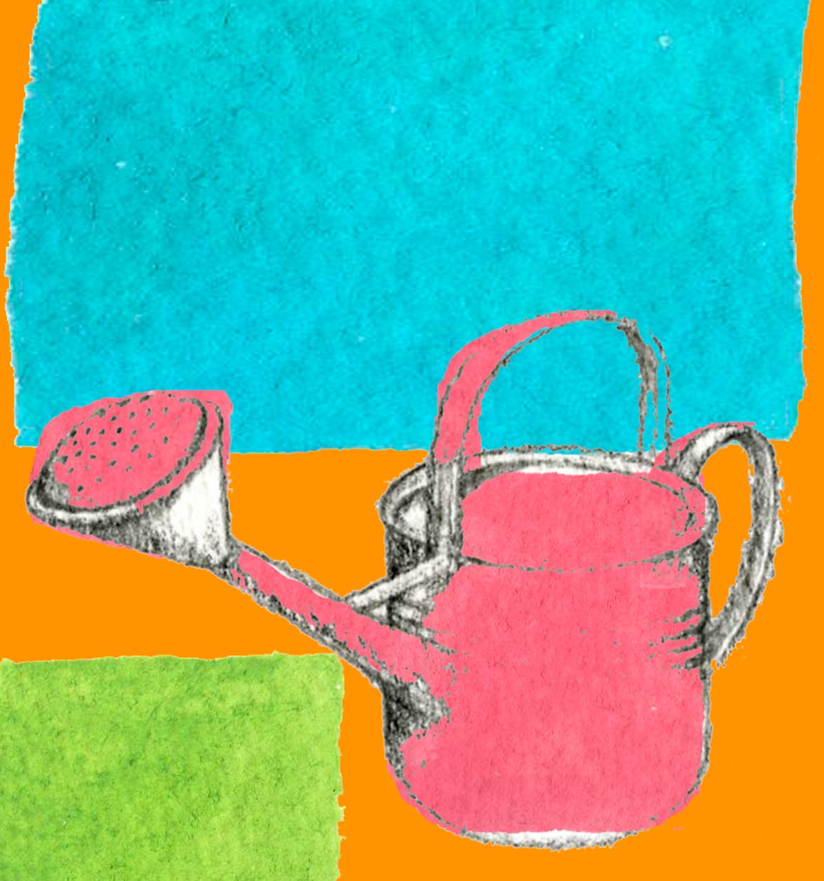 Havearbejde af Anna Platts