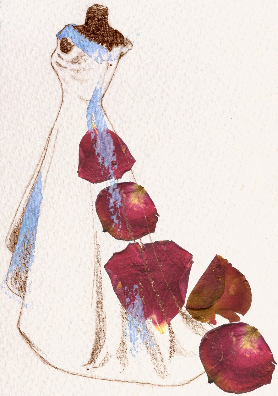 Bryllupskjole af Anna Platts