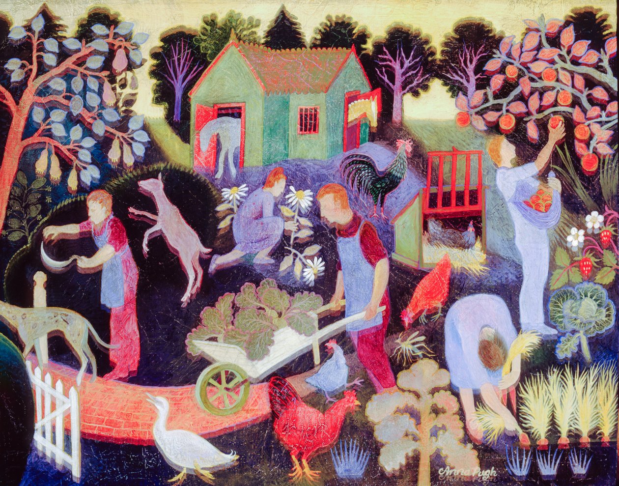 En dag på landet af Anna Pugh