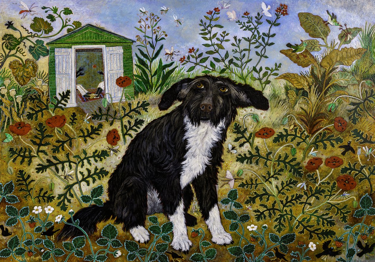 Buzz, 2017 (akryl) af Anna Pugh