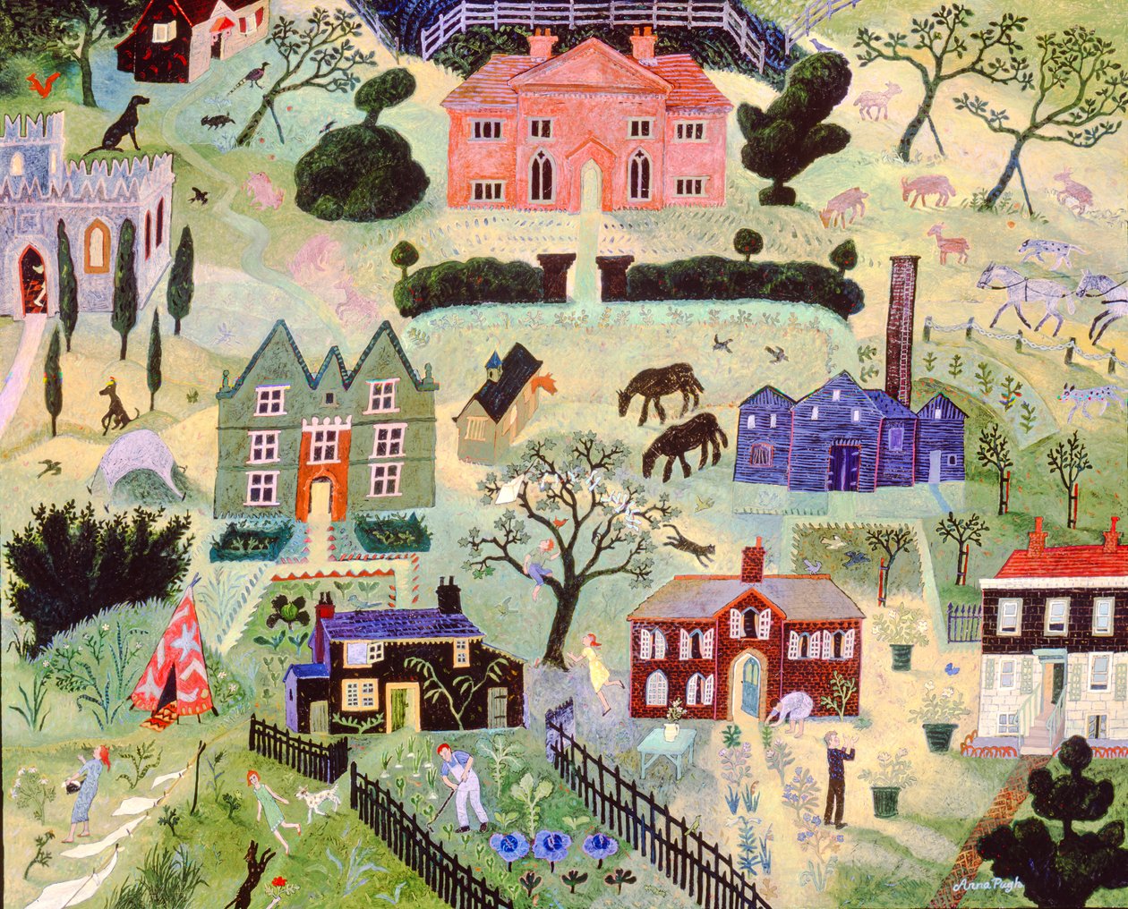 Familietræ af Anna Pugh