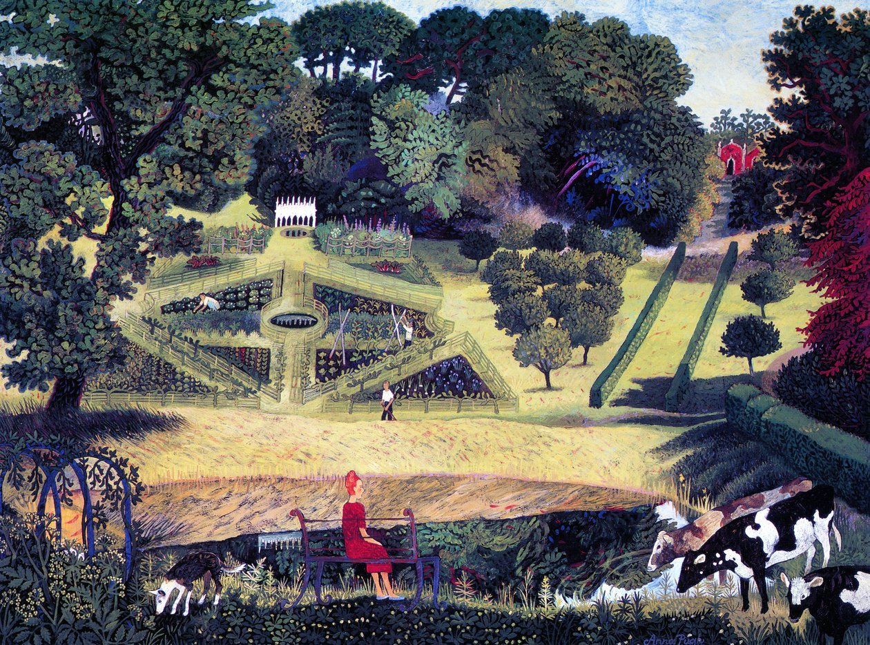 Høj sommer Painswick af Anna Pugh
