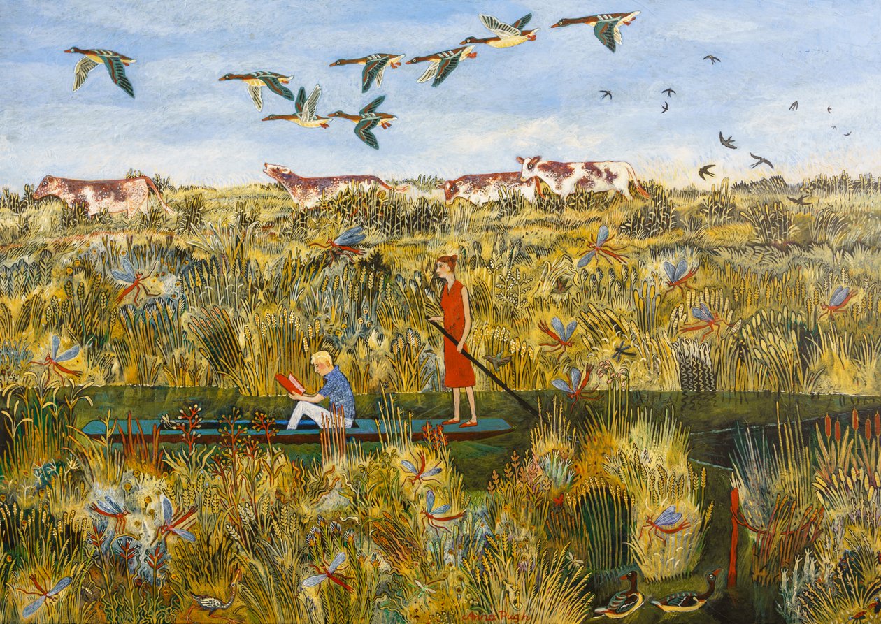 Revision, 2019 (akryl) af Anna Pugh