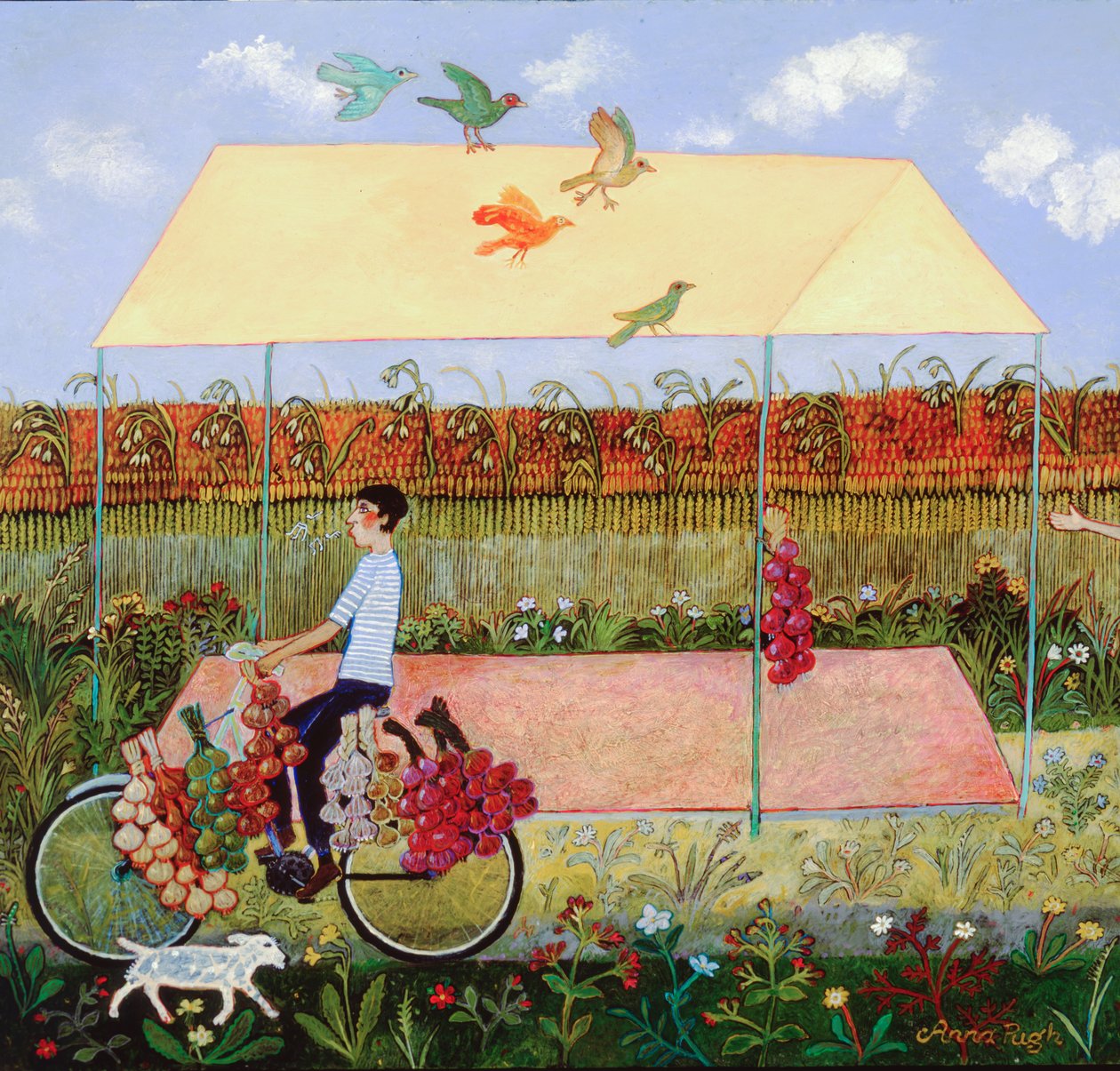 Special delivery, 2010 (akryl) af Anna Pugh
